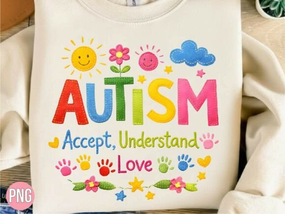 Autism Accept Understand Love Design PNG: A Designer's Guide