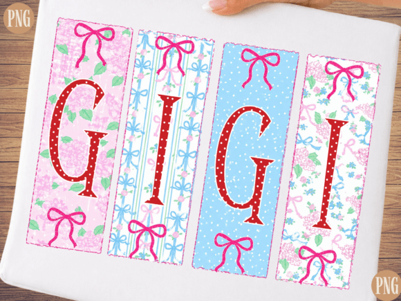 Celebrate Mom with the Gigi PNG Sublimation Design