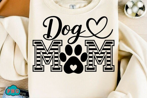 Celebrate the Pack Leader: Dog Mom Paw T-Shirt Design