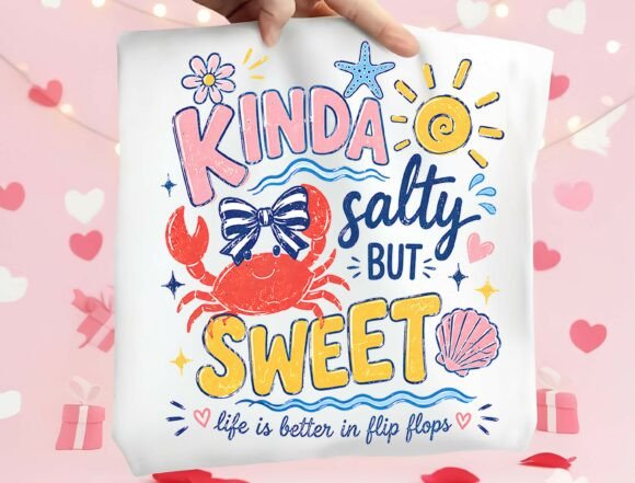 Cute Summer Beach Sublimation Design: Coastal Charm for Creators